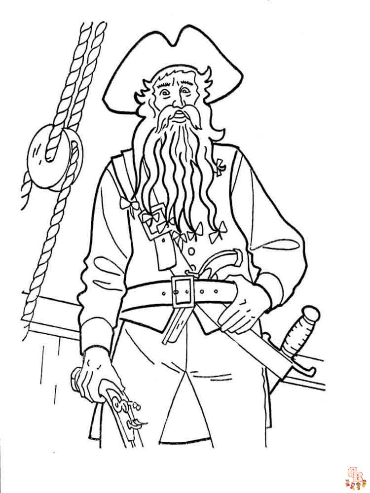 coloriage pirates