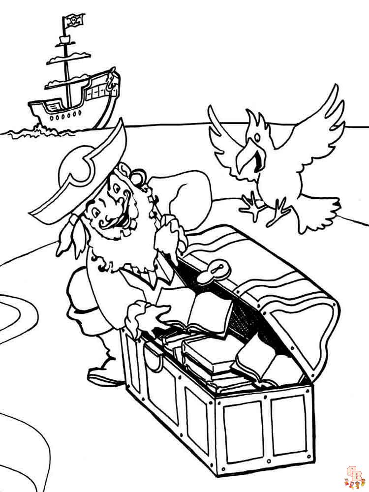 coloriage pirates