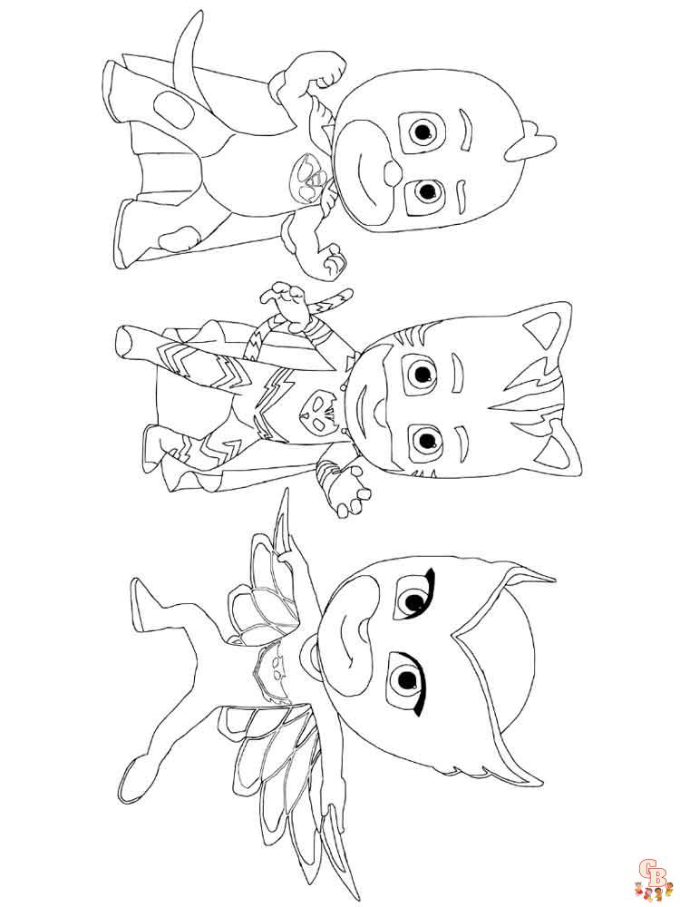 Coloriage PJ Masks