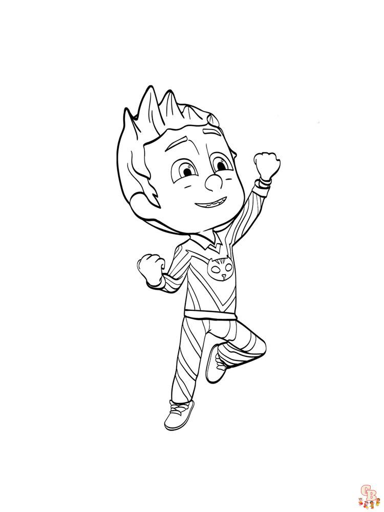 Coloriage PJ Masks