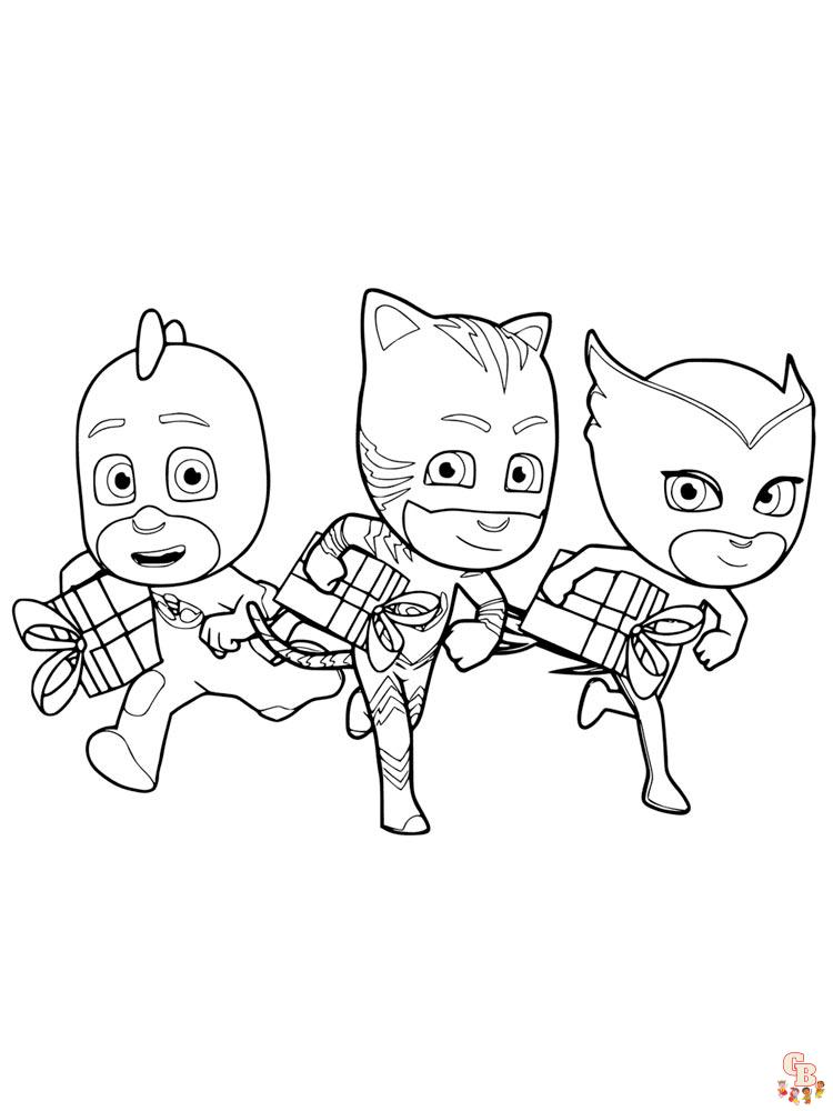 Coloriage PJ Masks