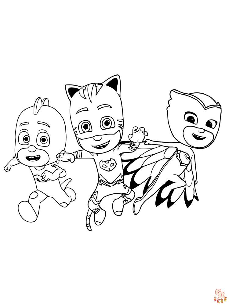 Coloriage PJ Masks