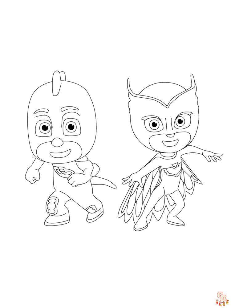 Coloriage PJ Masks