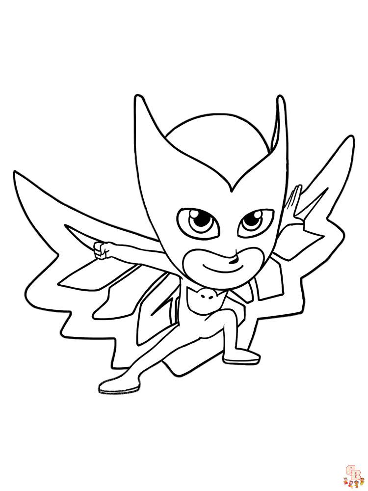 Coloriage PJ Masks