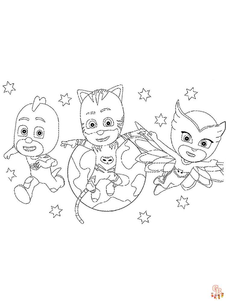 Coloriage PJ Masks