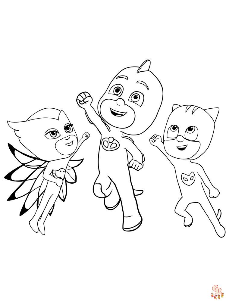 Coloriage PJ Masks