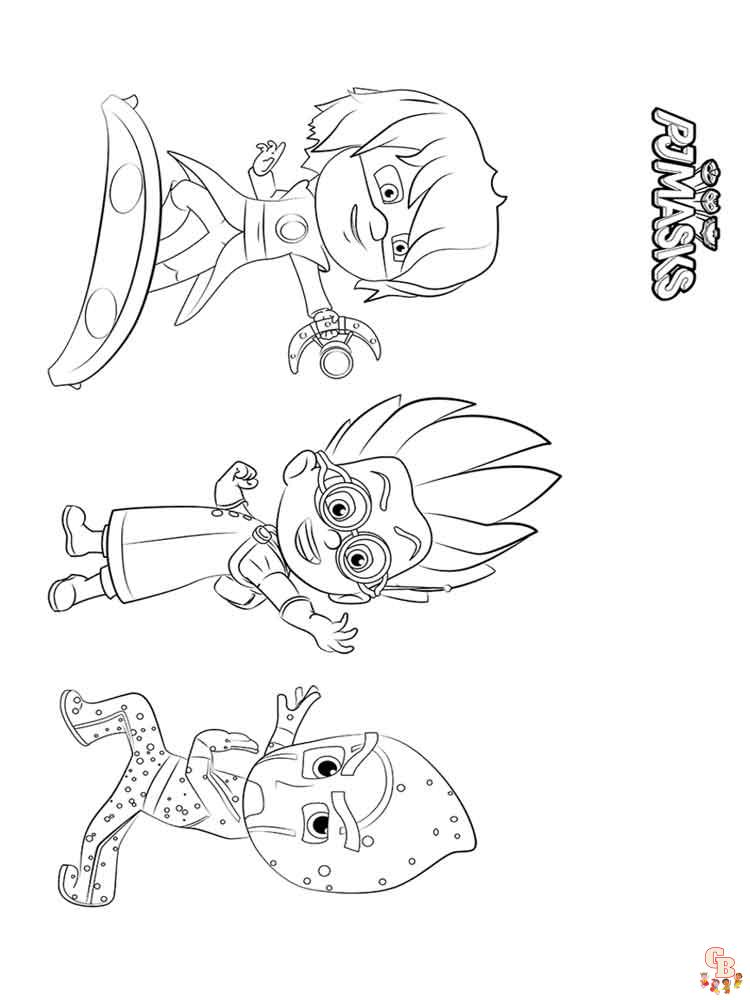 Coloriage PJ Masks