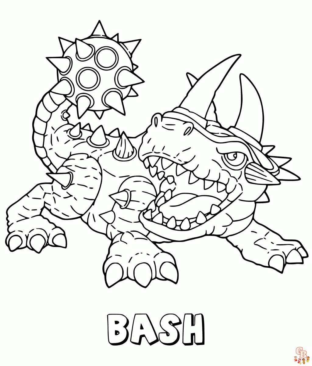 Coloriage Skylanders