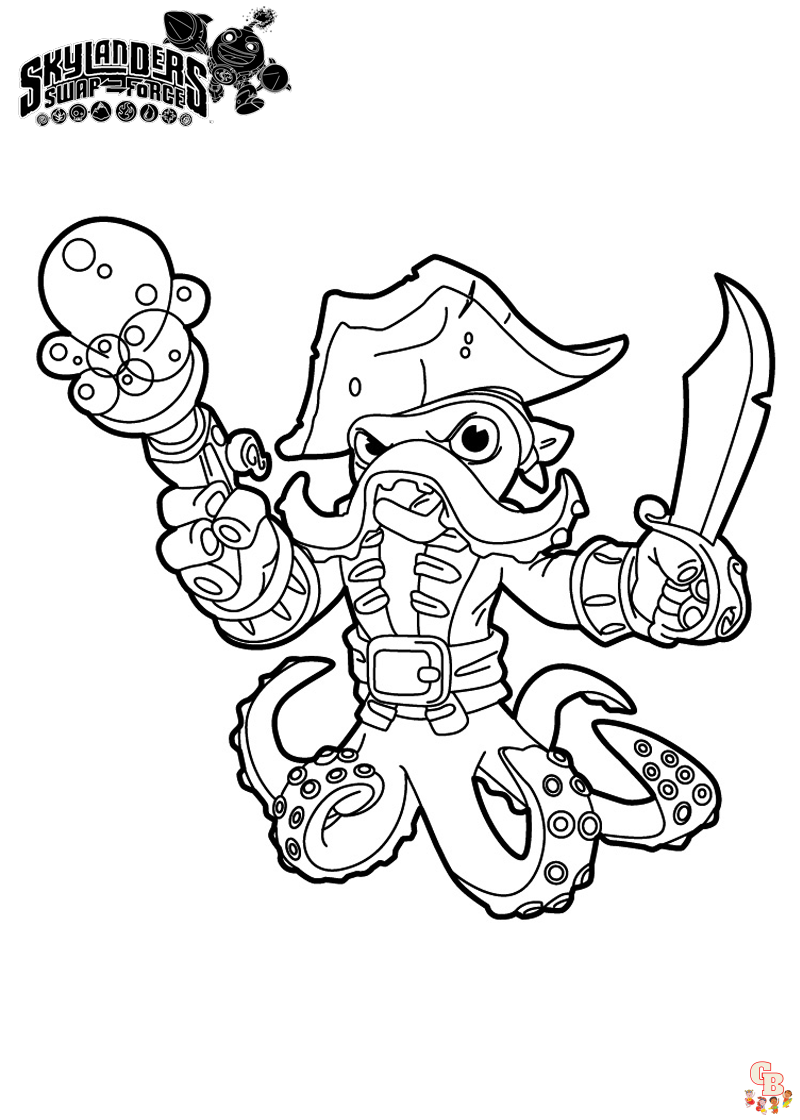 Coloriage Skylanders