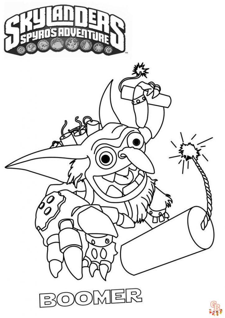 Coloriage Skylanders