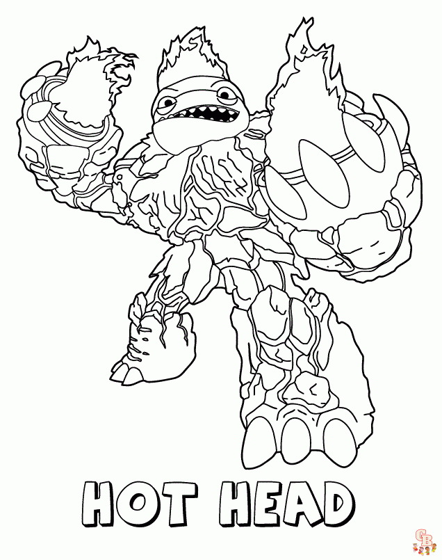 Coloriage Skylanders