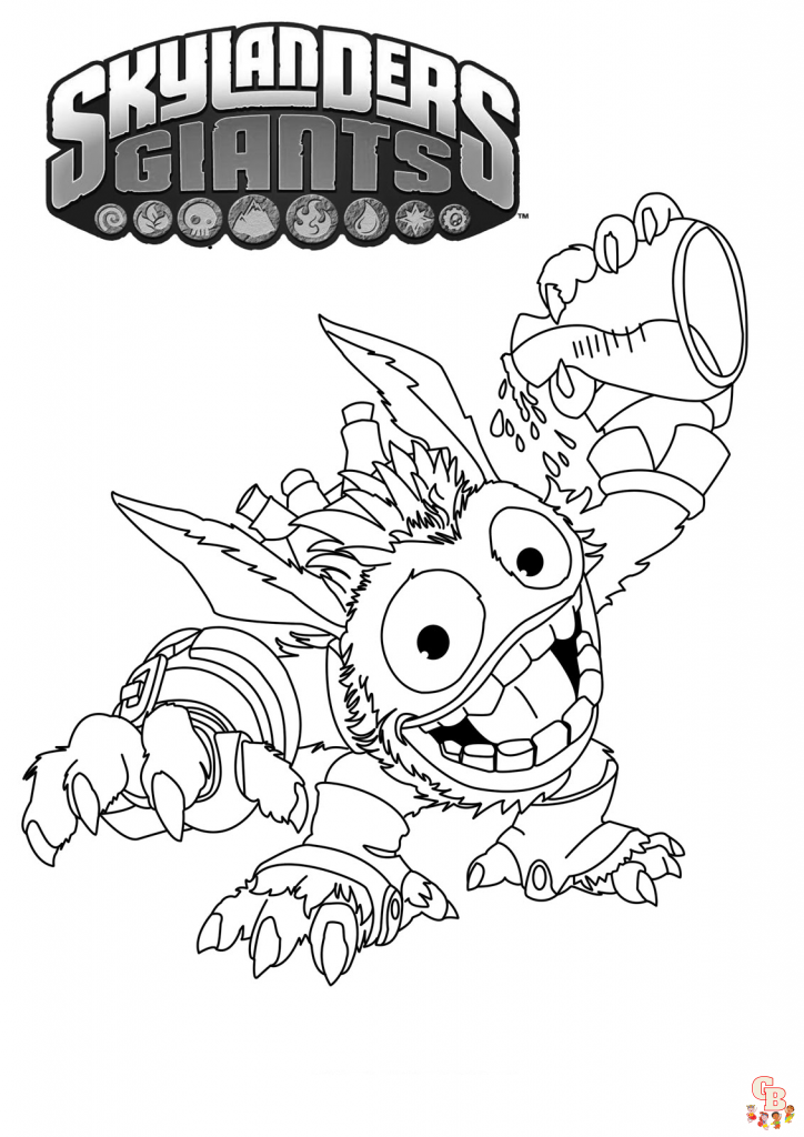 Coloriage Skylanders