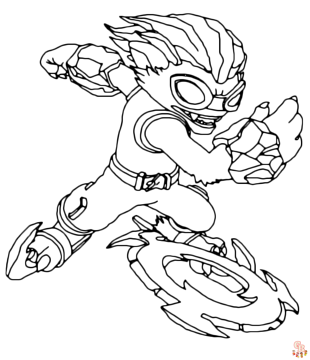 Coloriage Skylanders