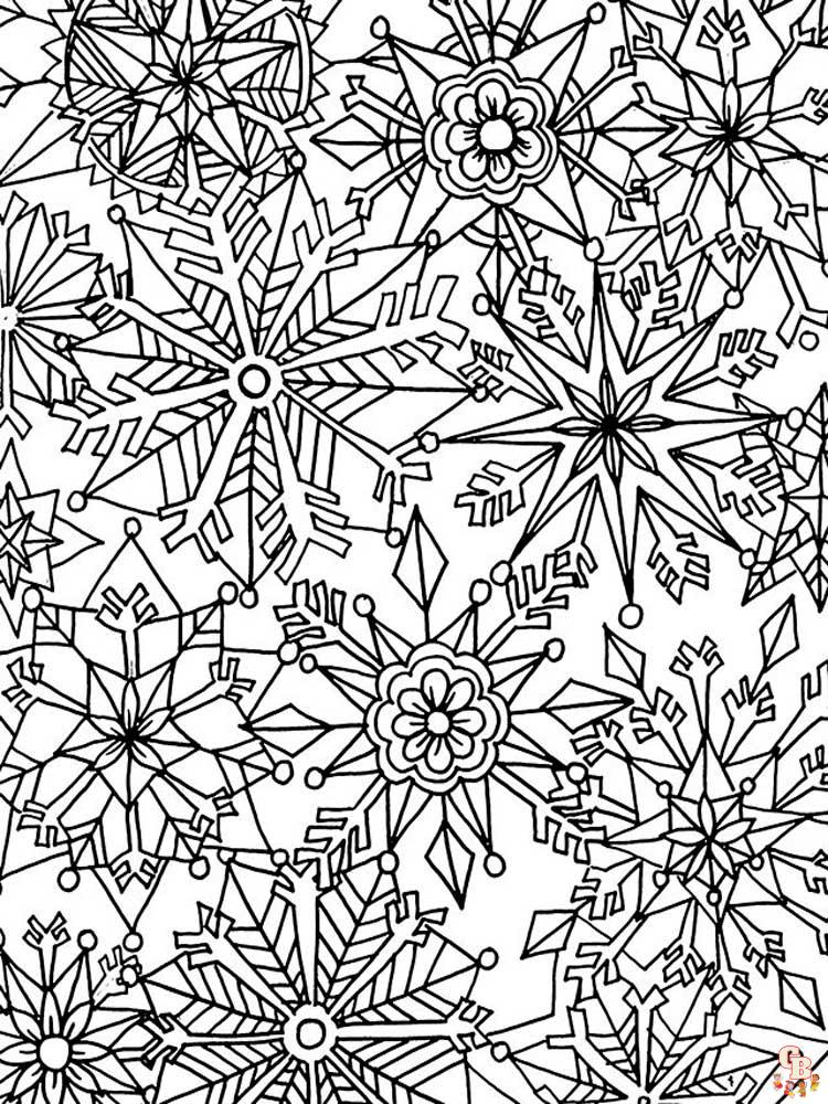 Coloriage hiver