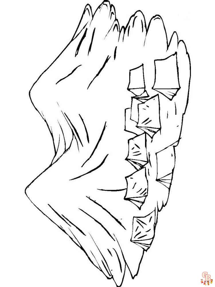 Coloriage montagnes