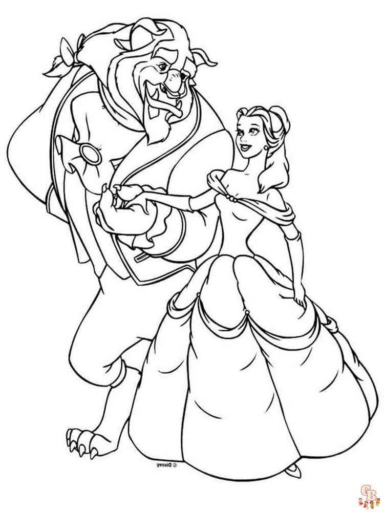 Coloriage princesse