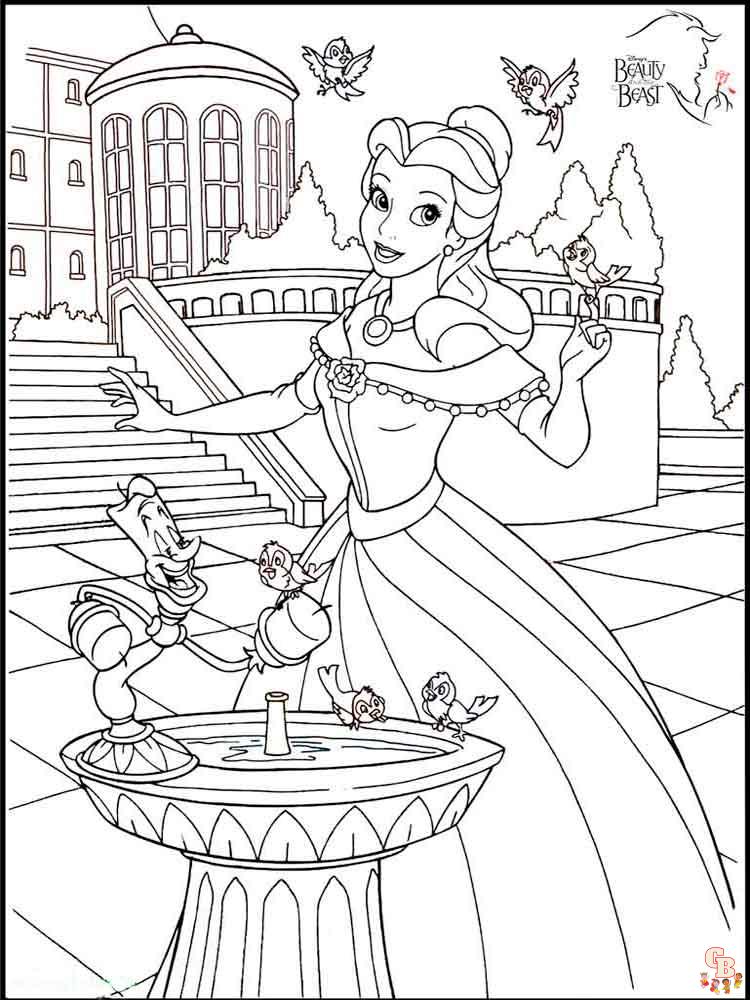 Coloriage princesse