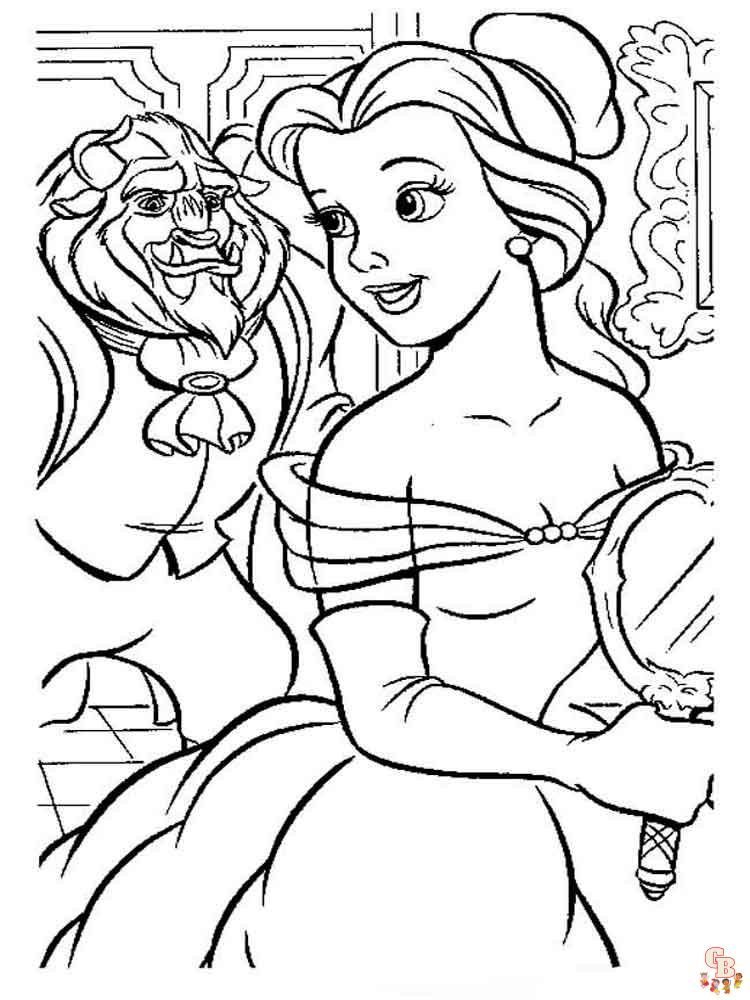 Coloriage princesse