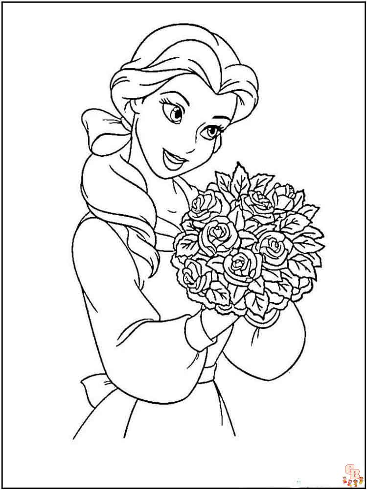 Coloriage princesse