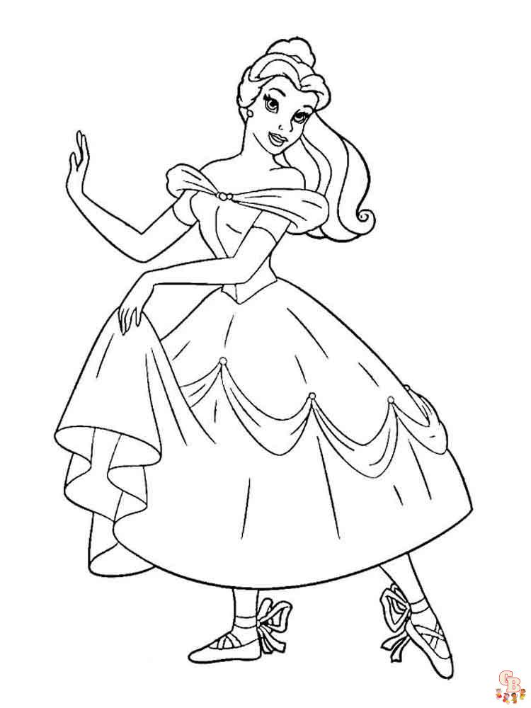 Coloriage princesse