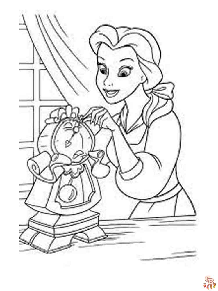 Coloriage princesse