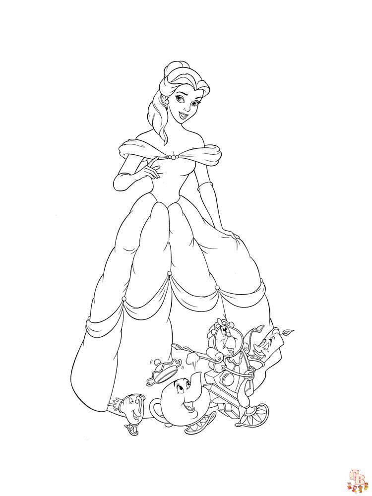 Coloriage princesse