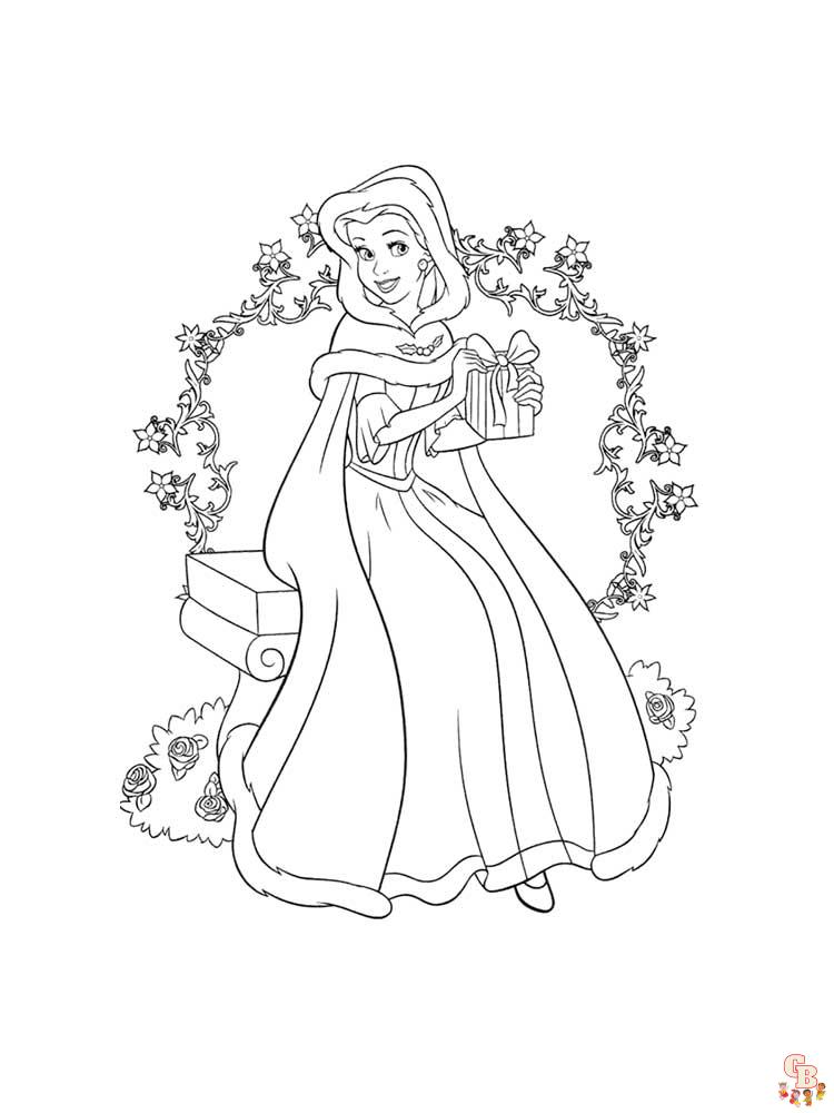 Coloriage princesse