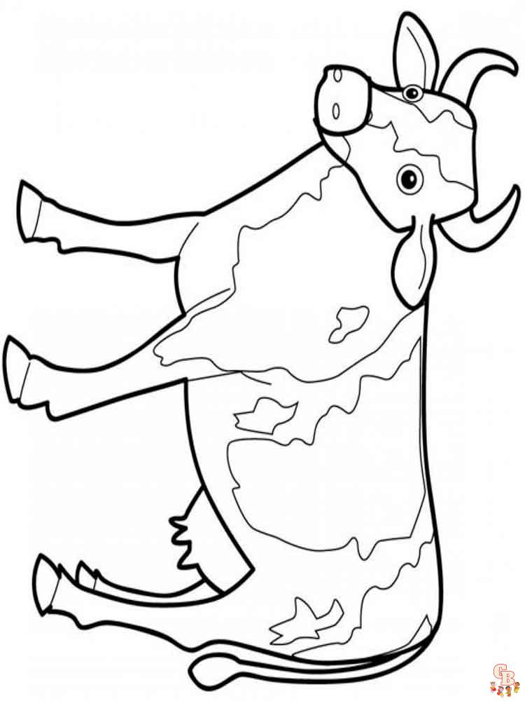 Coloriage vaches