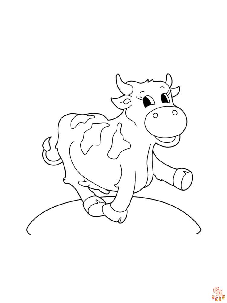 Coloriage vaches