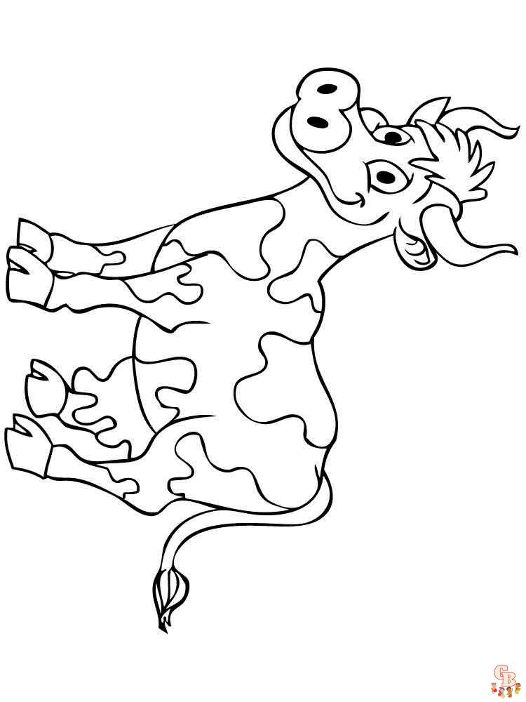 Coloriage vaches