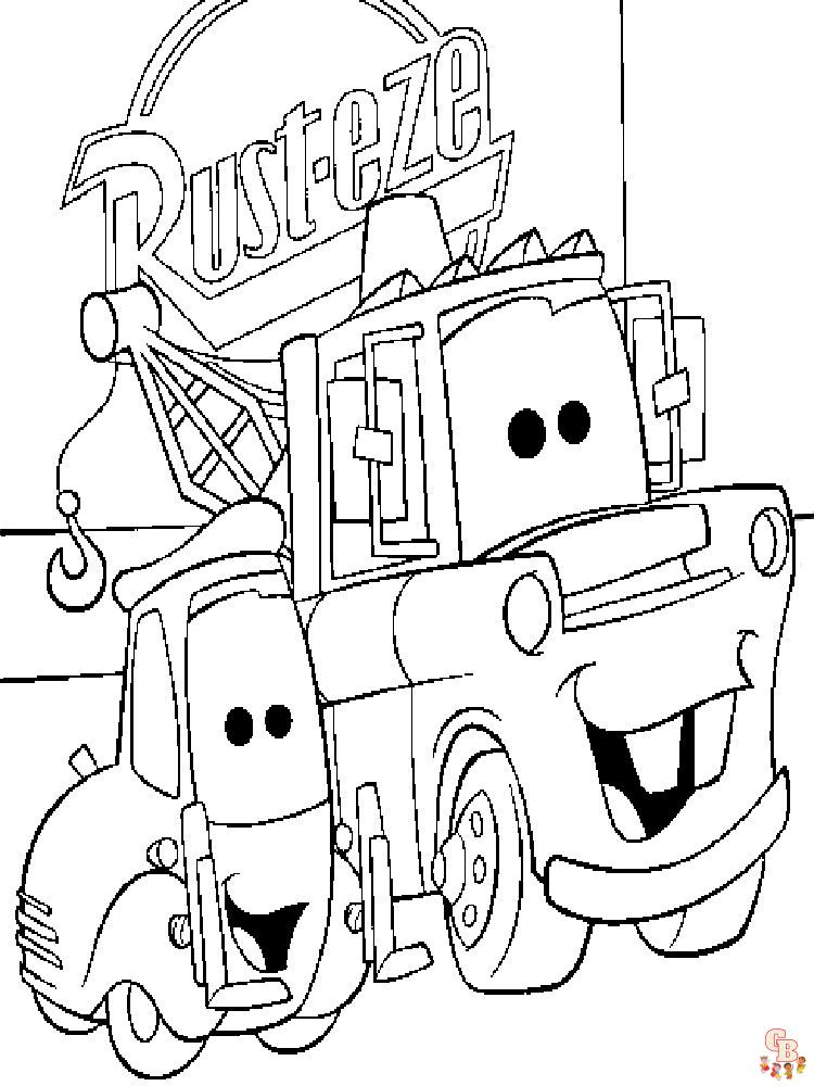 coloriage Car