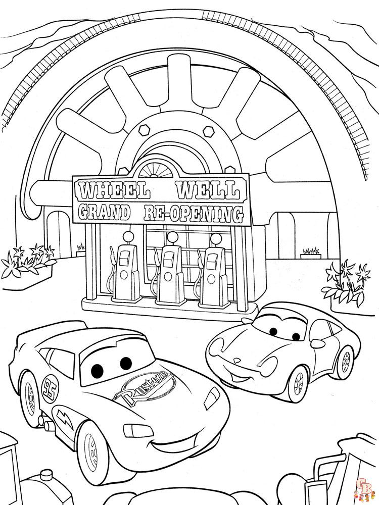 coloriage Car