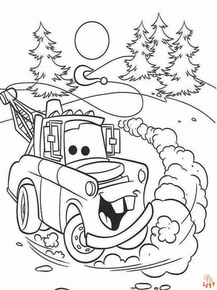 coloriage Car