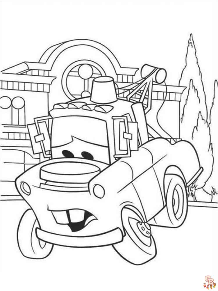 coloriage Car