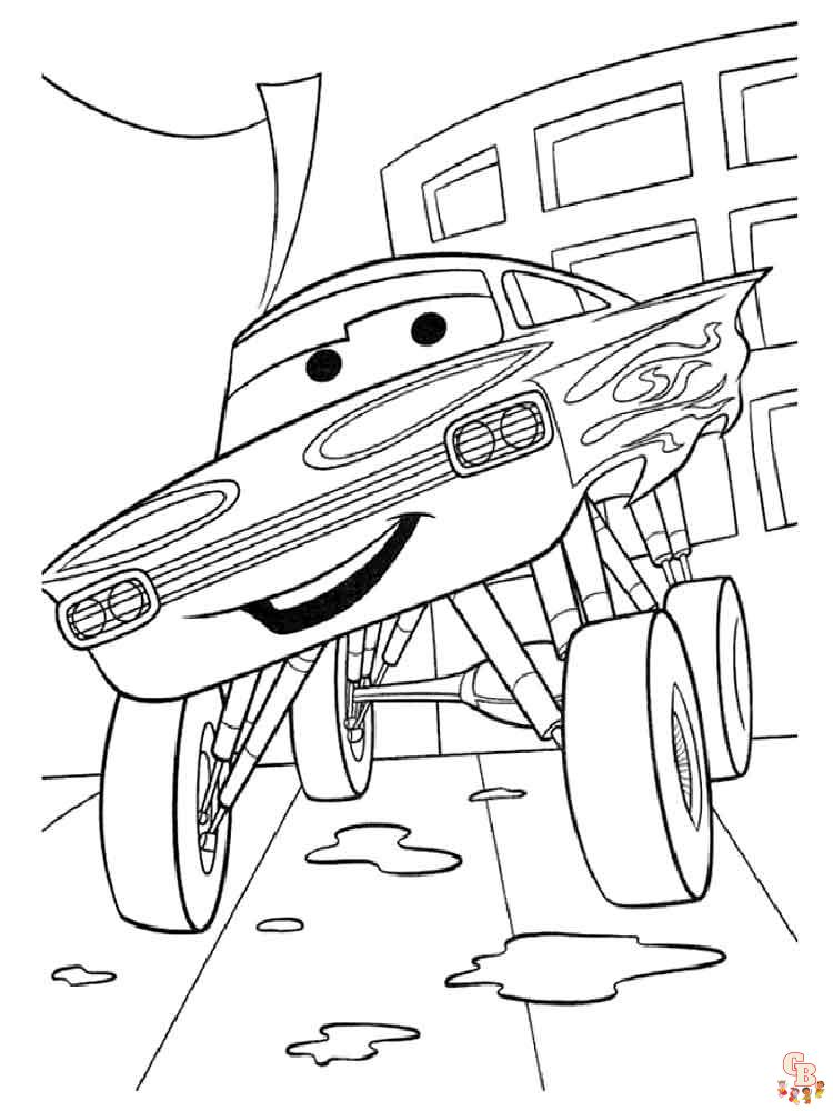 coloriage Car