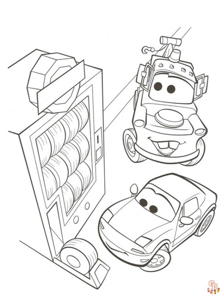 coloriage Car