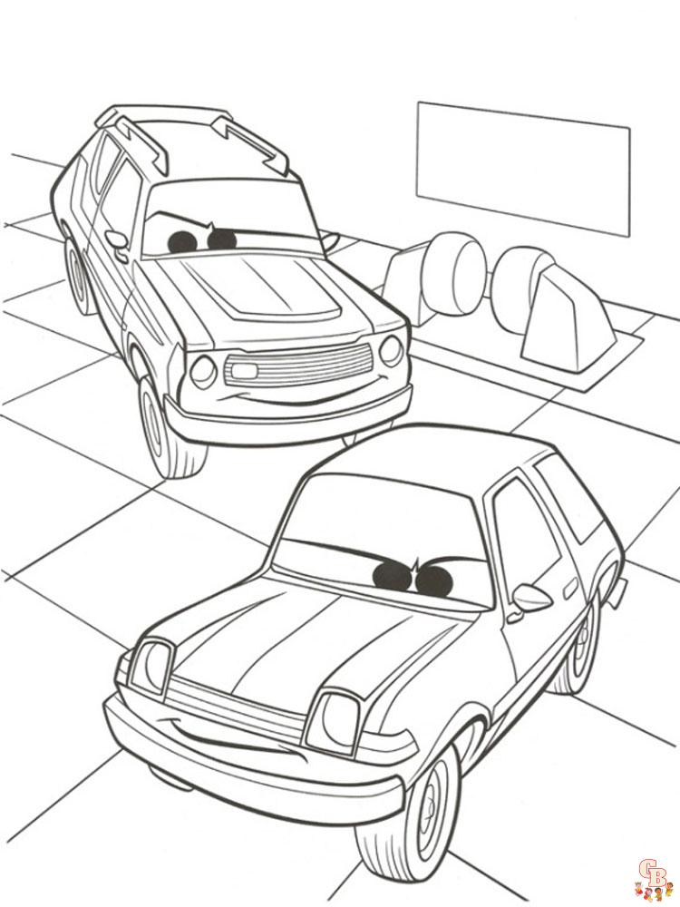 coloriage Car