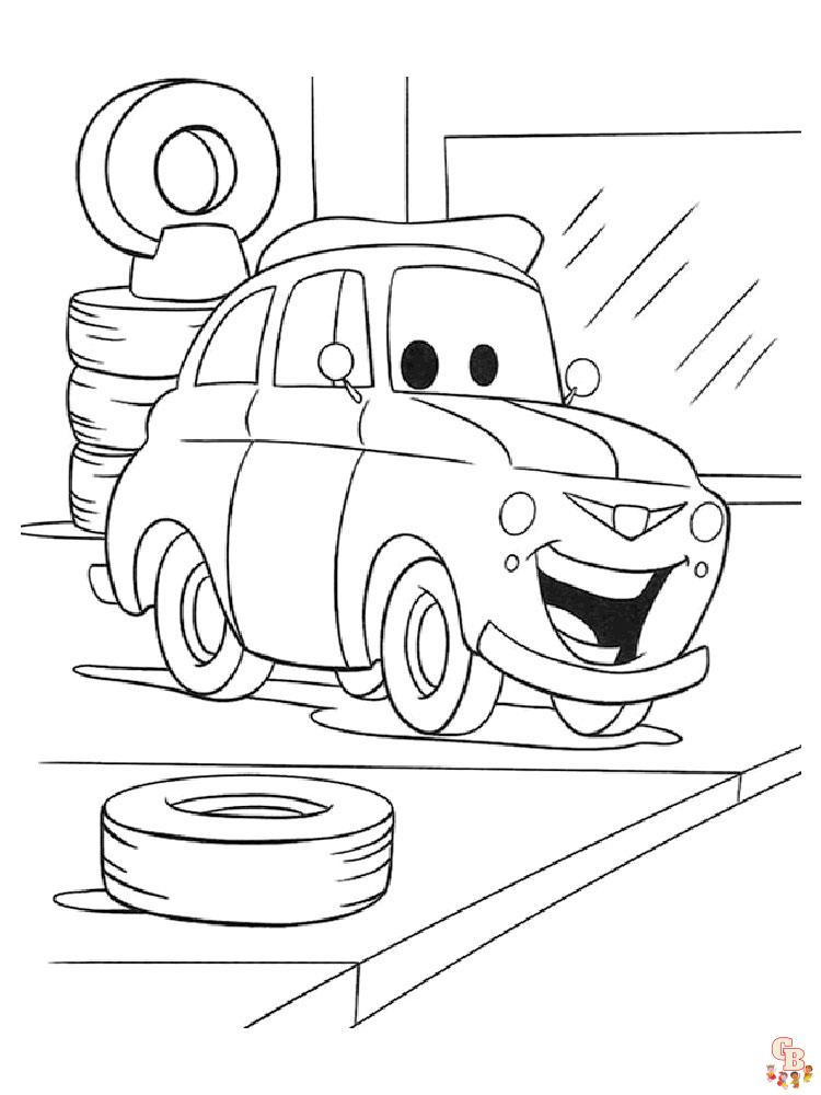 coloriage Car