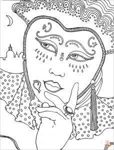 coloriage Carnaval