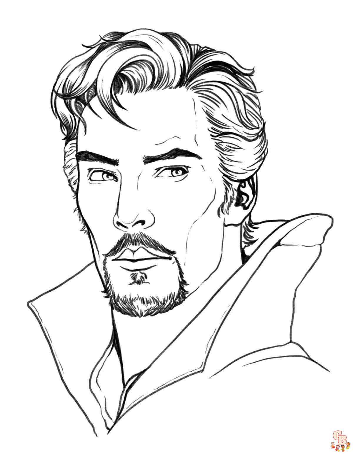 coloriage Doctor Strange