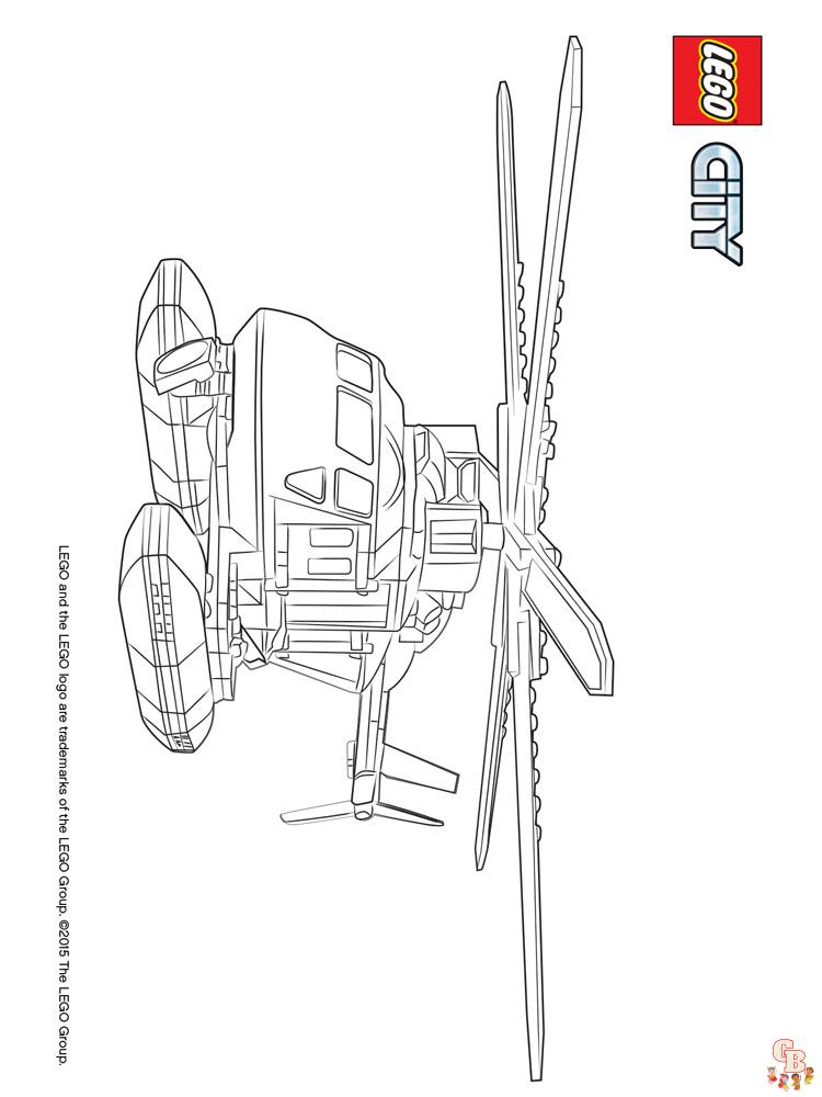 coloriage Lego City