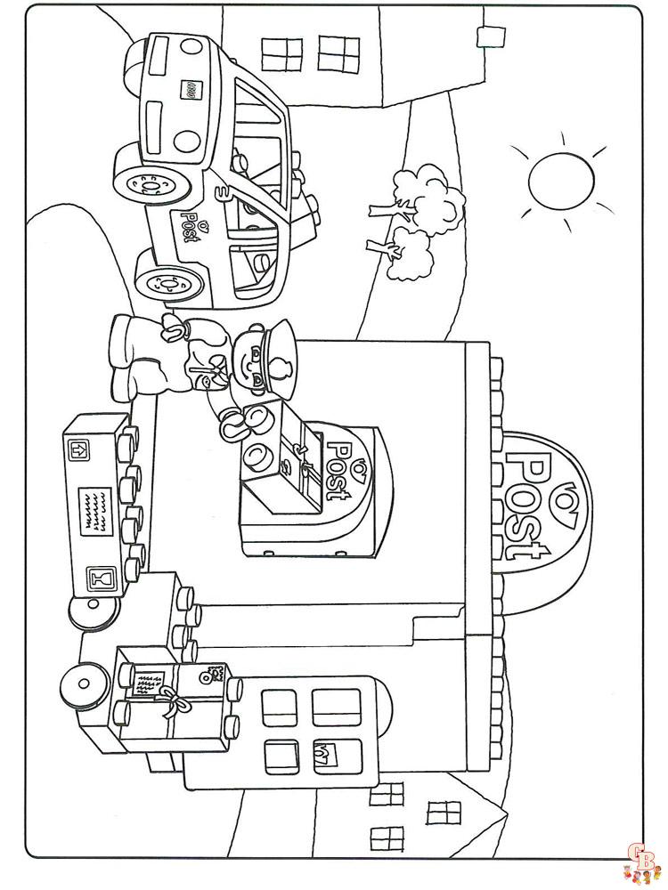 coloriage Lego City