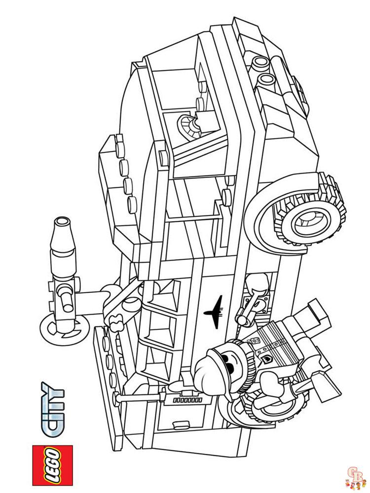 coloriage Lego City