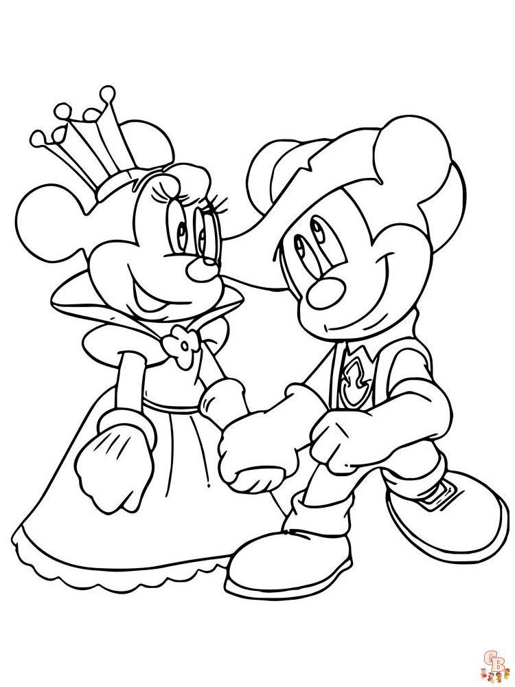 coloriage Mickey Mouse