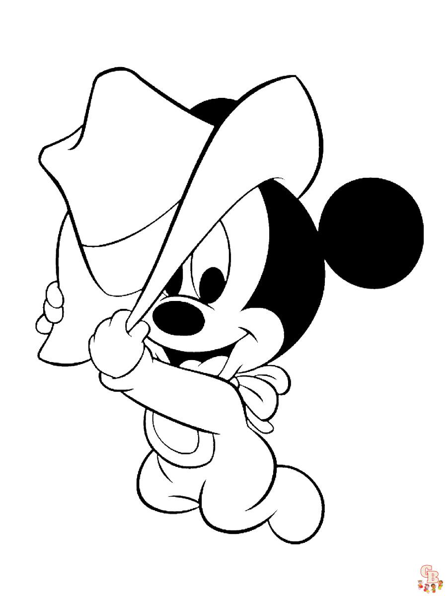 coloriage Mickey Mouse