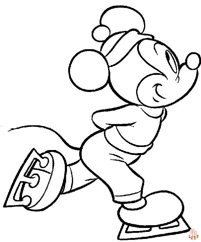 coloriage Mickey Mouse