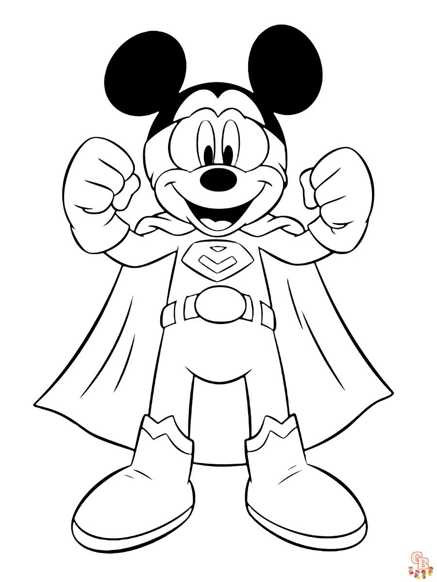 coloriage Mickey Mouse