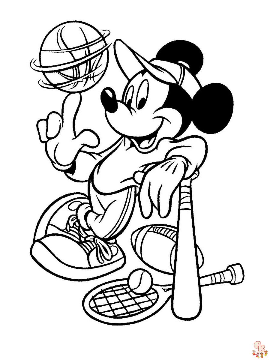 coloriage Mickey Mouse