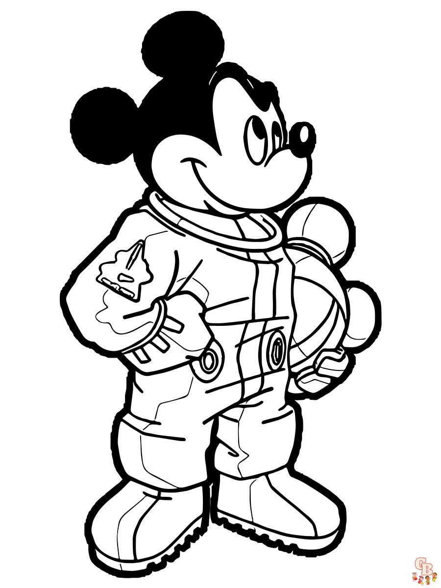 coloriage Mickey Mouse