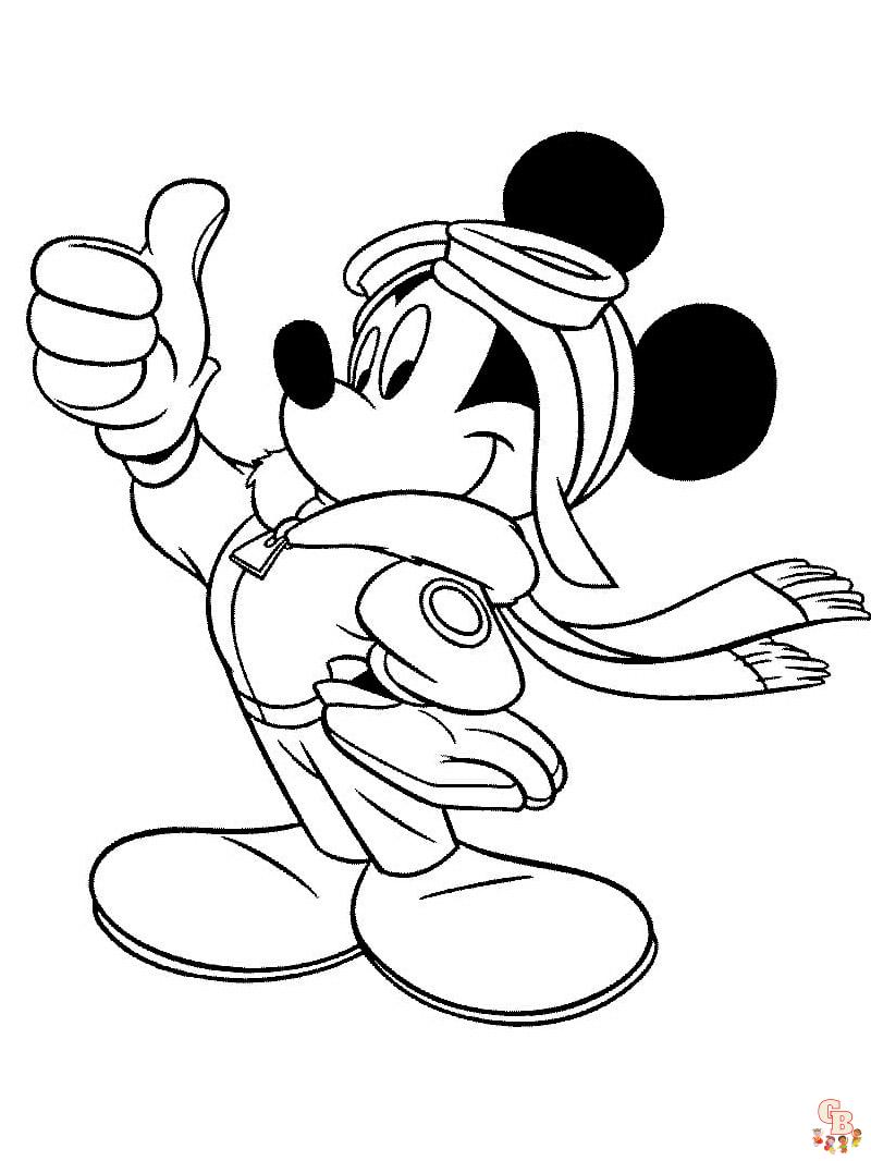 coloriage Mickey Mouse